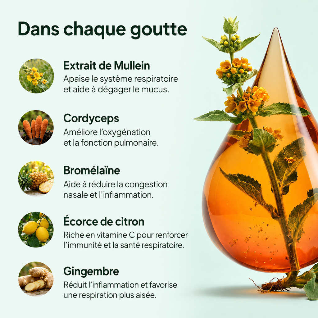 Dégagez le mucus installé et retrouvez une respiration libre en 7 jours