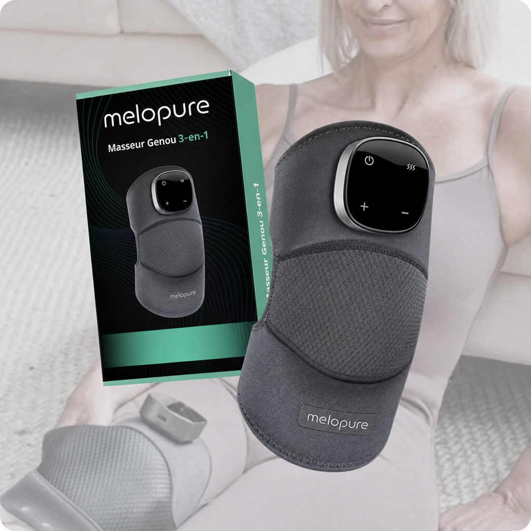 GenouConfort — Masseur Genou 3-en-1